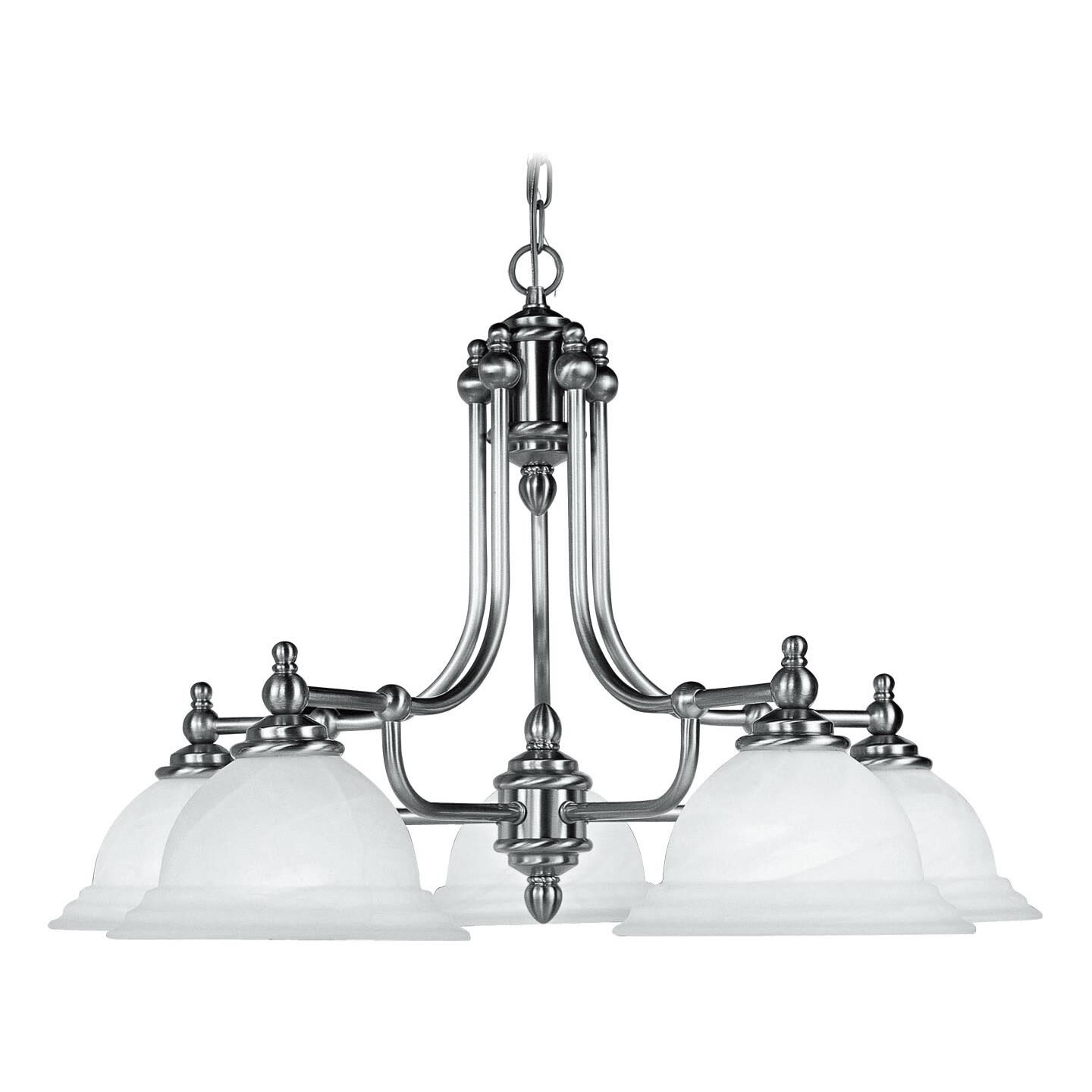North Port 28 Inch 5 Light Chandelier by Livex Lighting